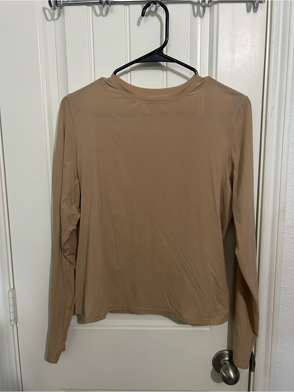 Skims Long Sleeve Crew Neck Top 2x